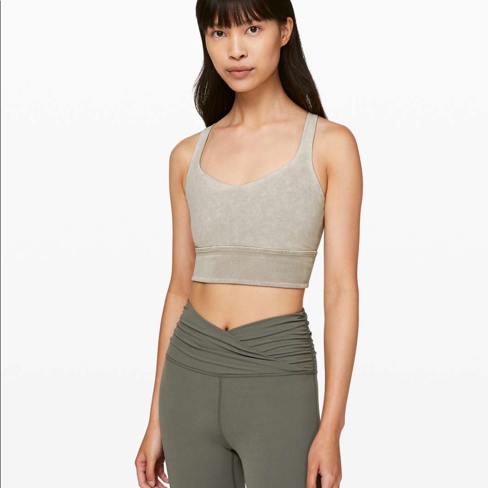 Lululemon free to be longline ribbed bra size 6